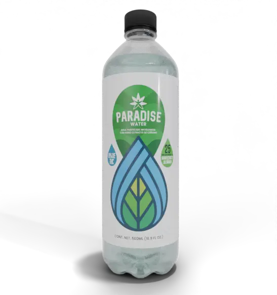 Agua con CBD Natural 500 ml