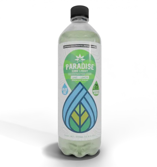 Agua con CBD Sabor Lima 500 ml