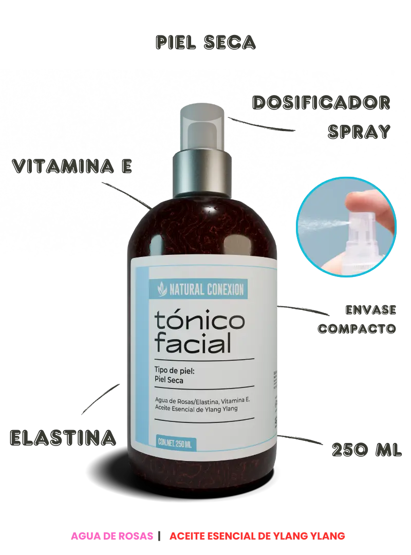 Tónico Facial para Piel Seca – 130 g